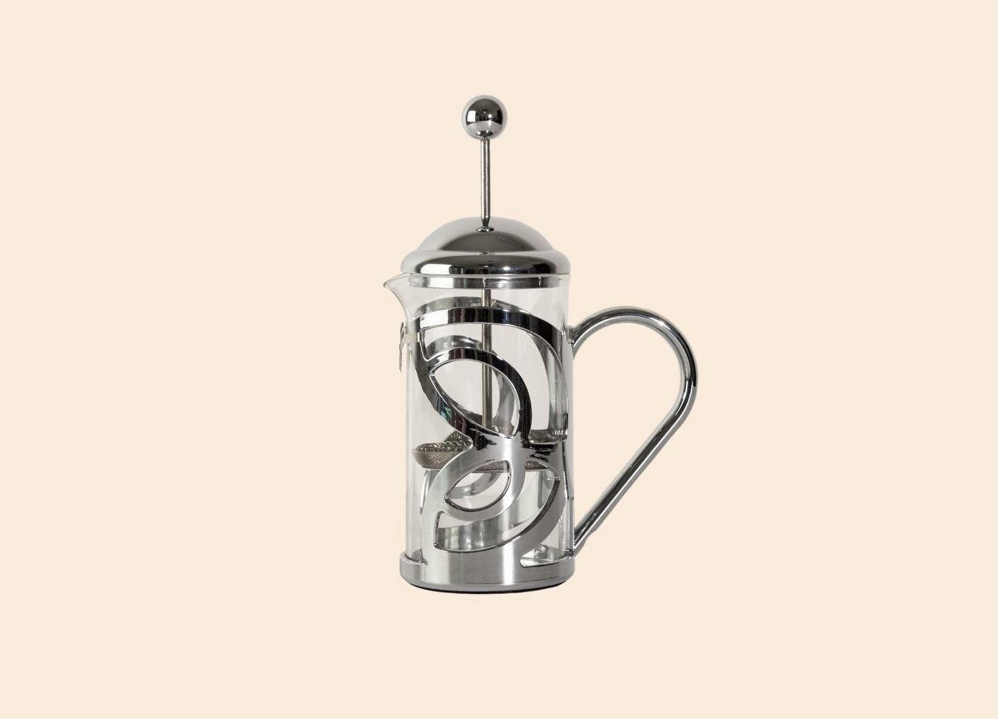 French Press Silver